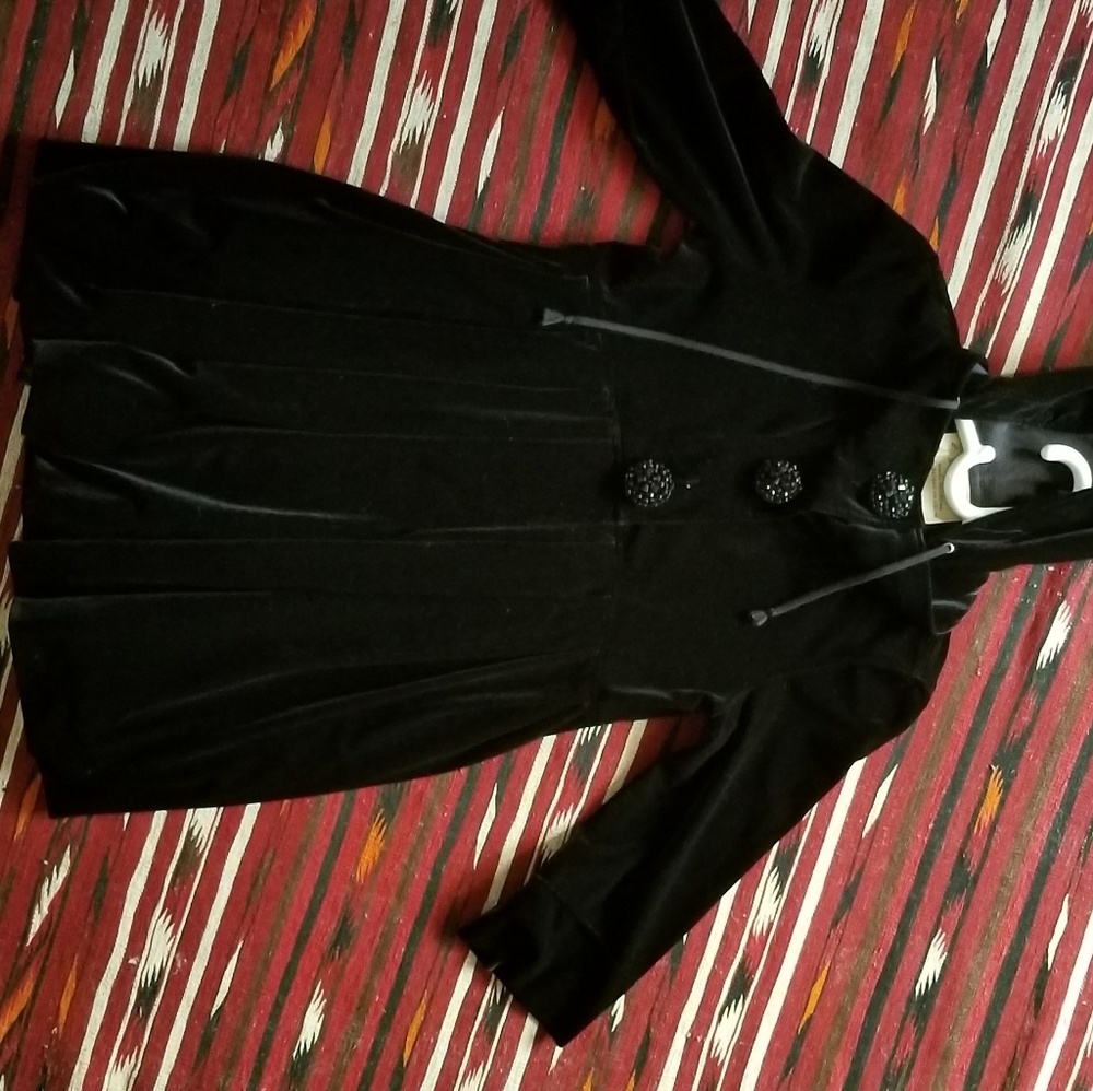 Free People Velvet coat